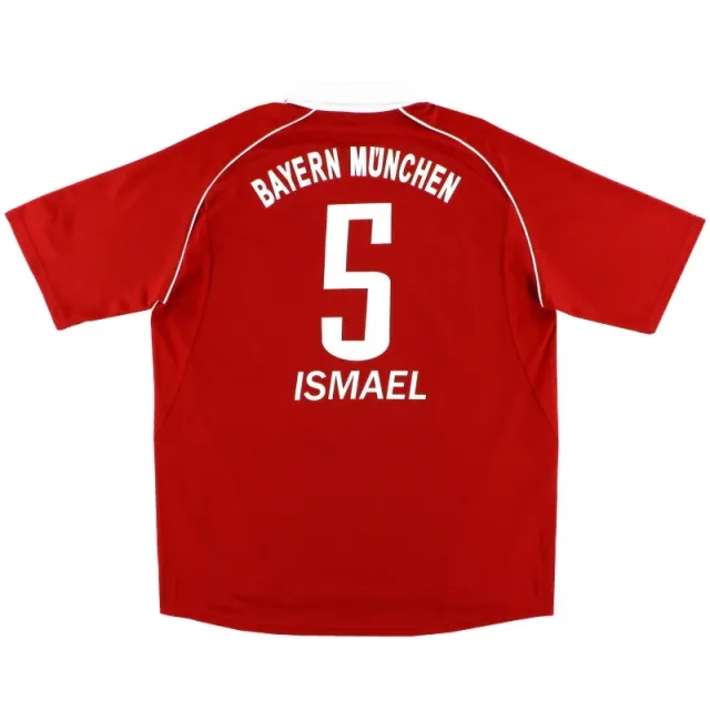 2005-06 Bayern Munich Home Shirt Ismael #5 XL - Bayern Munich / Excellent 