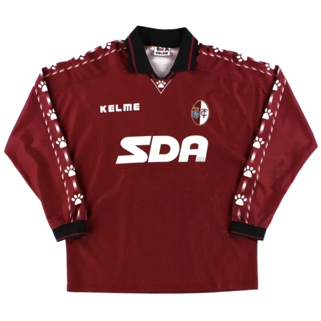 1996-97 Torino Match Issue Home Shirt #13 L/S S - Other Italian Clubs / Very Good 