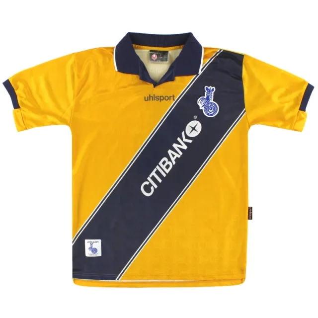 2000-02 MSV Duisburg uhlsport Away Shirt XL - Other German Clubs / Excellent 