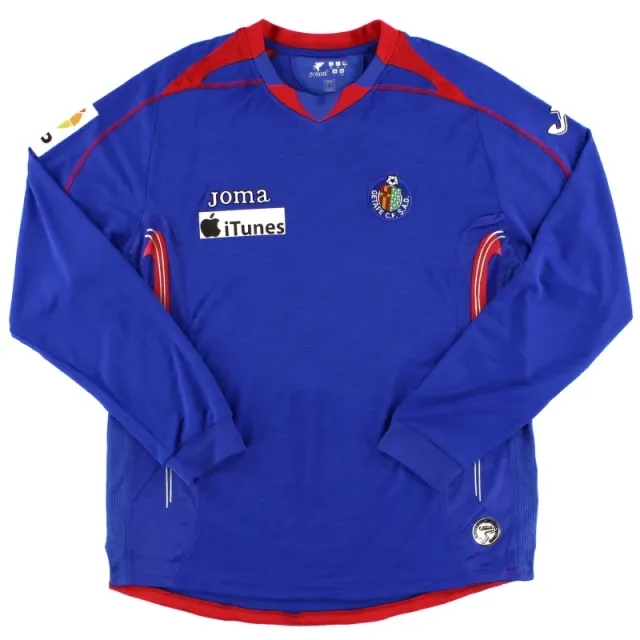 2008-09 Getafe Player Issue Home Shirt #10 L/S L - Other Spanish Clubs / Excellent 
