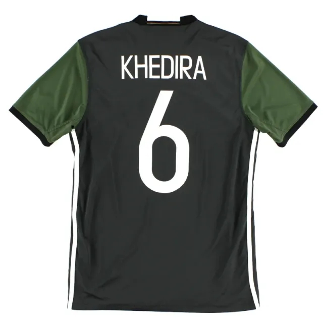 2015-16 Germany Away Shirt Khedira #6 S - Germany / Excellent 