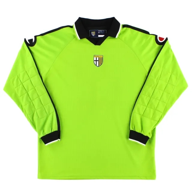 2004-05 Parma Player Issue Goalkeeper Shirt #22 XXL - Parma / Excellent 