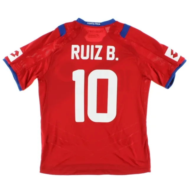 2014 Costa Rica Home Shirt Ruiz B. #10 *w/tags* S - Other North and Central American / Caribbean Zone Teams / BNWT 