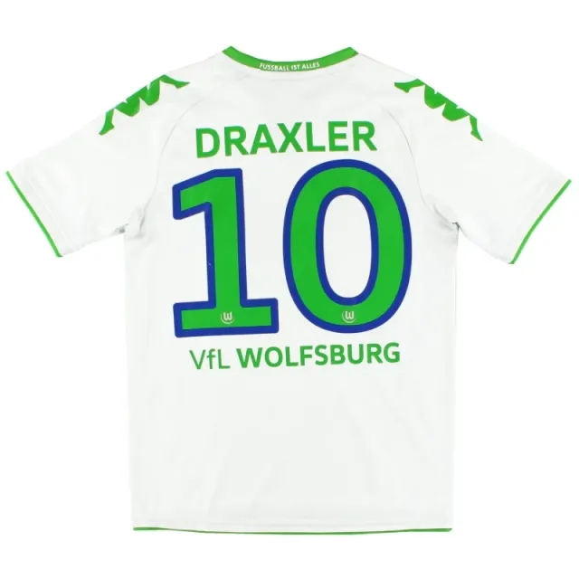 2015-16 Wolfsburg Home Shirt Draxler #10 S - Other German Clubs / Very Good 