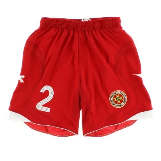 2008-09 Malta Match Issue Away Shorts #2 S - Malta / Excellent 