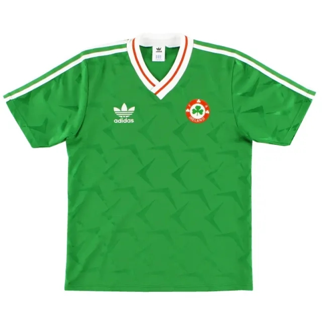 1990-92 Ireland Home Shirt S - Ireland / Very Good 