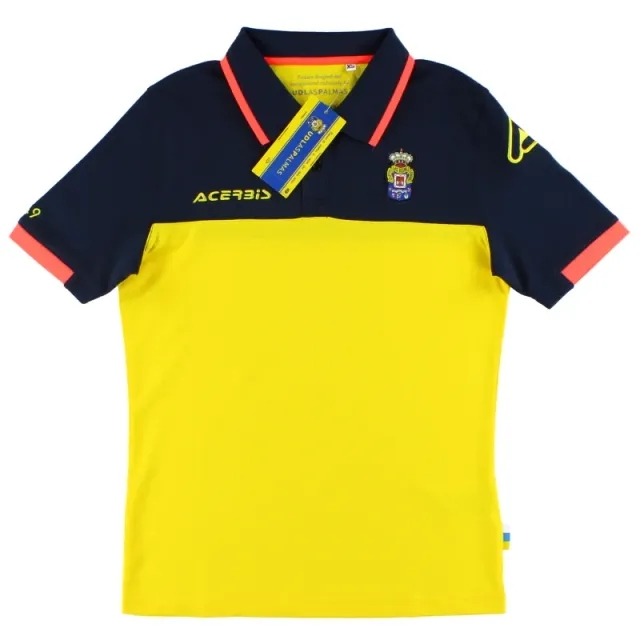 2016-17 Las Palmas Acerbis Polo Shirt *BNIB* 3XS - Other Spanish Clubs / BNIB 