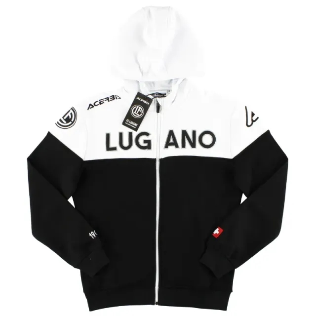 2018-19 FC Lugano Acerbis Full Zip Hoodie *BNIB* - Other European Clubs / BNIB 