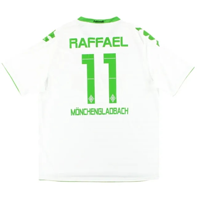 2013-14 Borussia Monchengladbach Kappa Home Shirt Raffael #11 *Mint* XXXL - Borussia Monchengladbach / Mint 