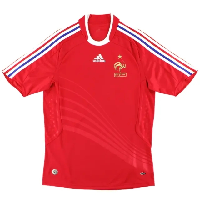 2008-10 France adidas Away Shirt S - France / Excellent 