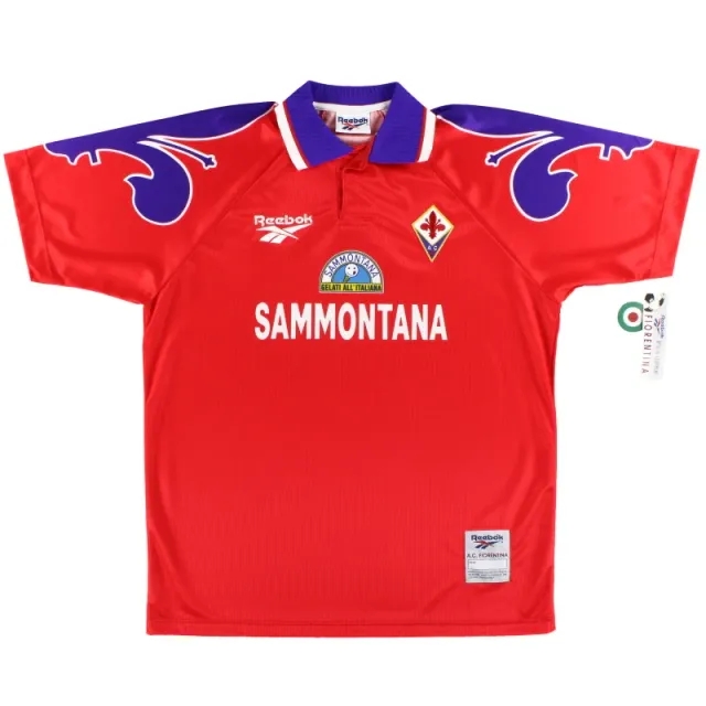 1995-97 Fiorentina Reebok Third Shirt *w/tags* XL - Fiorentina / w/tags 