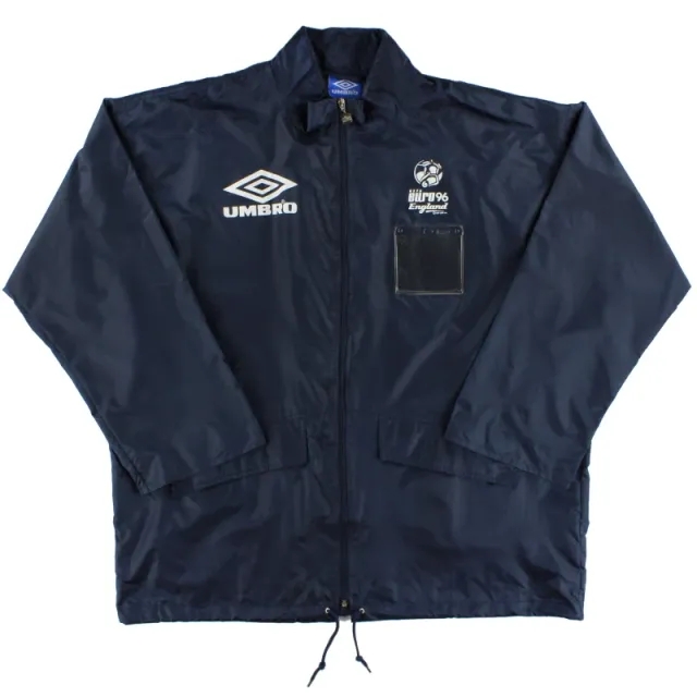 1996 Euro 96 Umbro Press Rain Coat *w/tags* XXL - Other European / BNWT 
