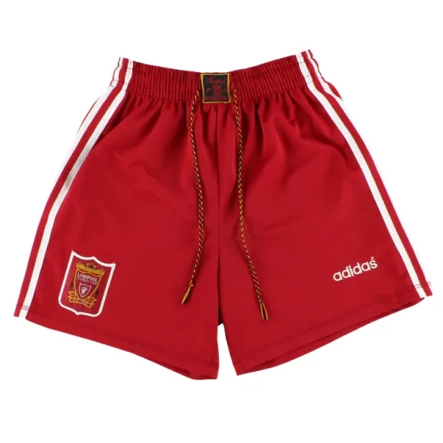 1995-96 Liverpool adidas Home Shorts XS - Liverpool / Excellent 