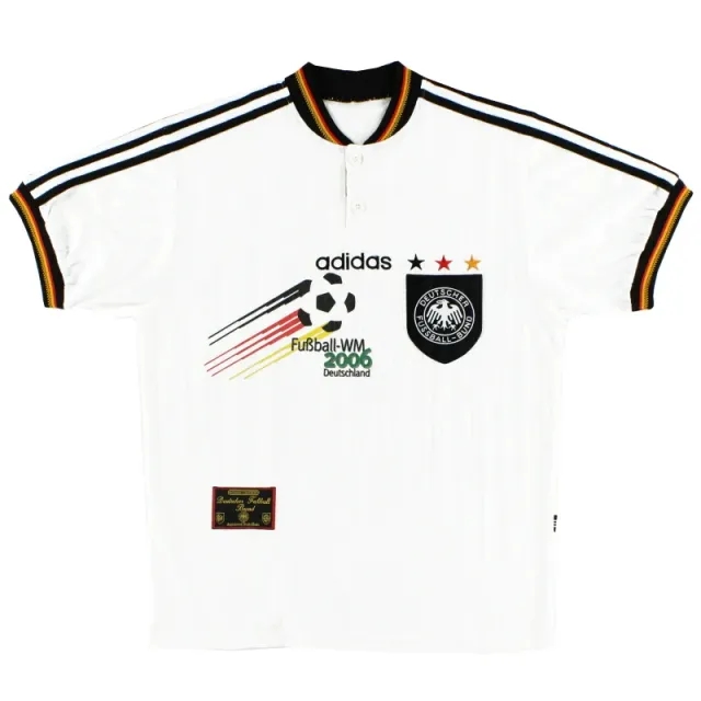 1996-98 Germany adidas WM2006 Home Shirt S - Germany / Excellent 