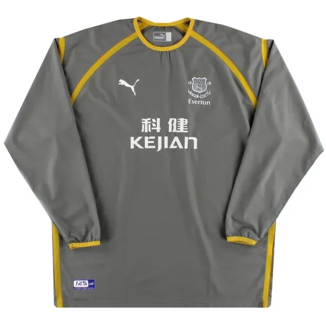 2003-04 Everton Puma Goalkeeper Shirt S.Boys - Everton / Excellent 