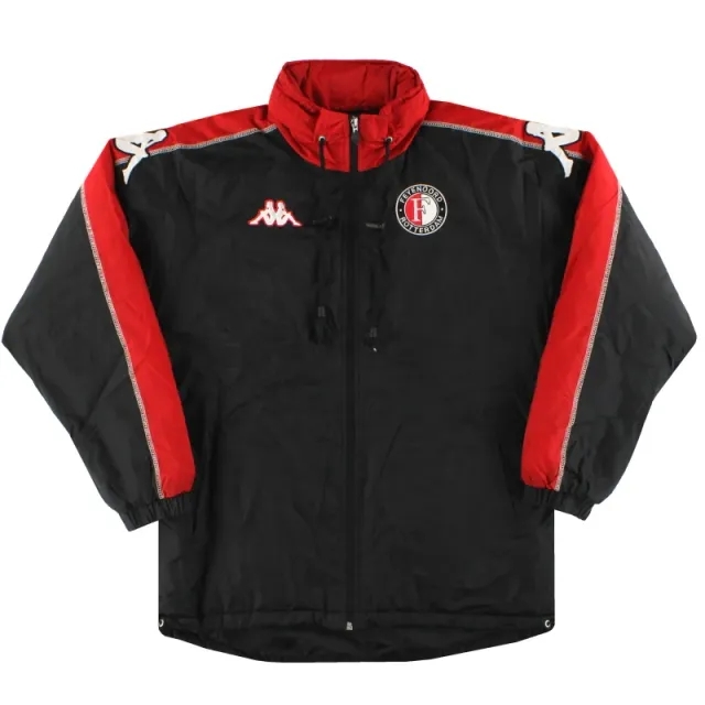 2005-06 Feyenoord Kappa Bench Coat S - Feyenoord / Excellent 