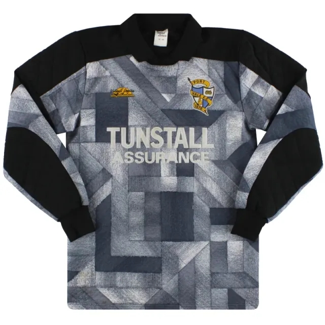 1993-95 Port Vale Goalkeeper Shirt #1 S - Port Vale / Excellent 