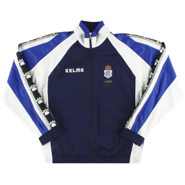 1997-98 Recreativo Huelva Kelme Track Jacket XL - Other Spanish Clubs / Excellent 