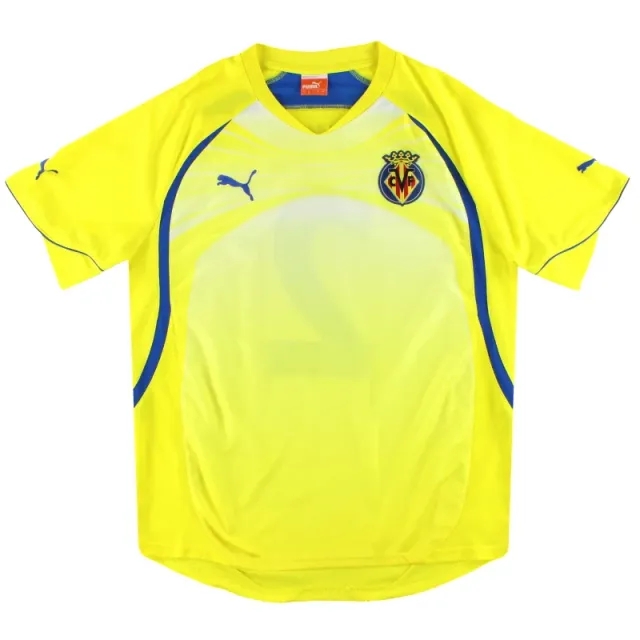2010-11 Villarreal Puma Player Issue Training Shirt #2 L - Other Spanish Clubs / Excellent 