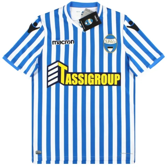 2018-19 SPAL Macron Home Shirt *w/tags* S - Other Italian Clubs / w/tags 
