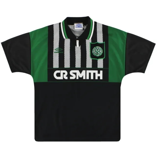 1994-95 Celtic Umbro Away Shirt L - Celtic / Excellent 