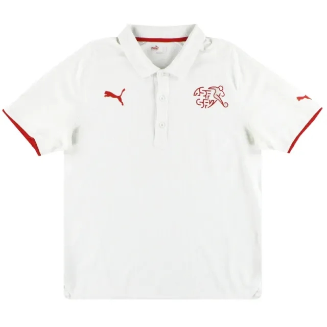 2008-10 Switzerland Puma Polo Shirt XL - Switzerland / Excellent 