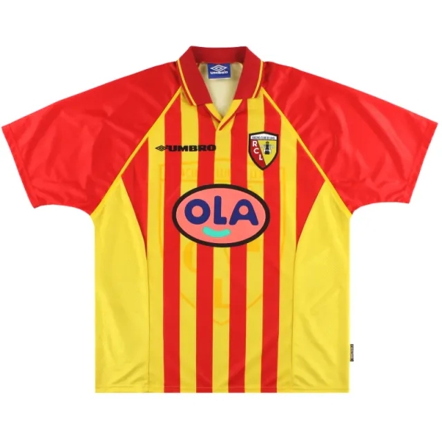 1998-99 Lens Umbro Home Shirt *As New* XL - Lens / As New 