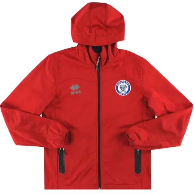 2016-17 Rochdale Errea Rain Coat M - Rochdale / Excellent 
