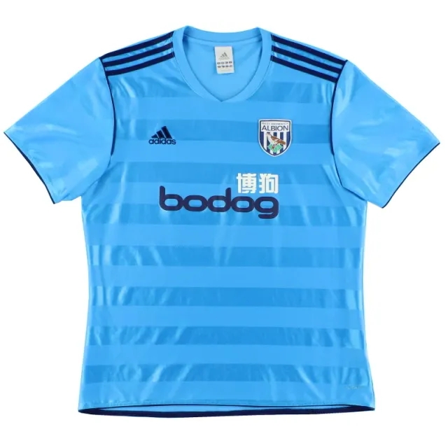2011-12 West Brom adidas Away Shirt *Mint* XXL - West Brom / Mint 