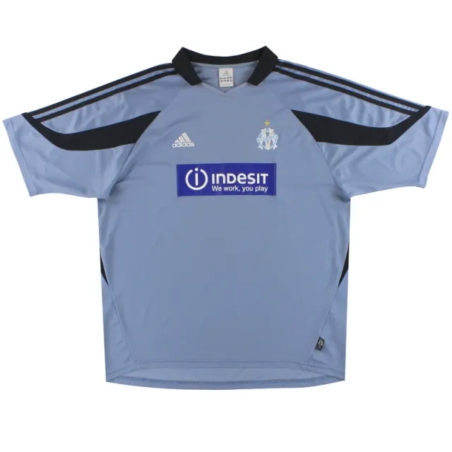 2003-04 Olympique Marseille adidas Third Shirt XL - Olympique Marseille / Excellent 
