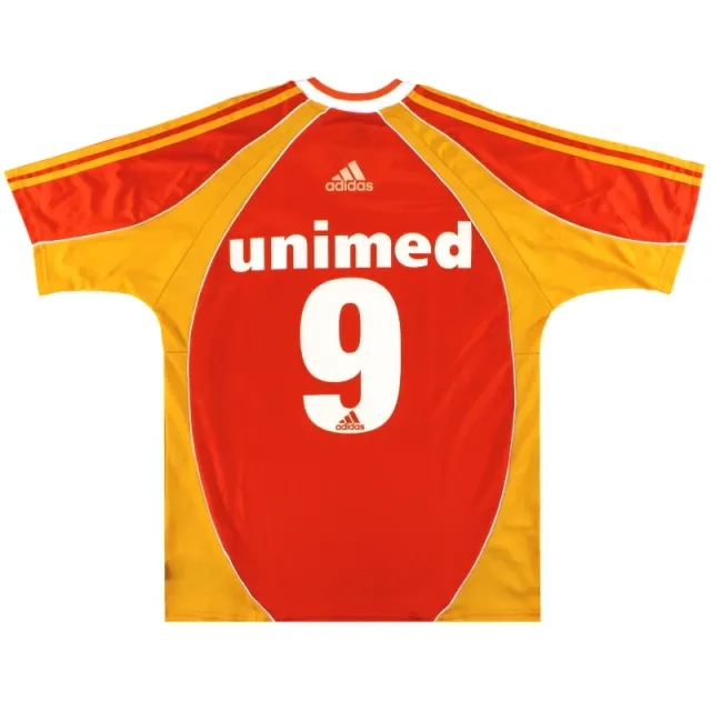 2002 Fluminense adidas Third Shirt #9 M - Central and South American Clubs / Excellent 