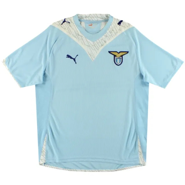 2009-10 Lazio Puma Home Shirt M - Lazio / Excellent 