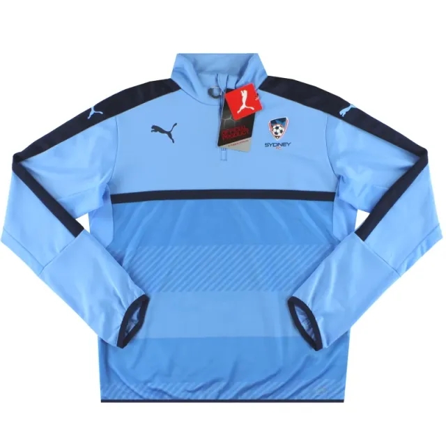 2017-18 Sydney FC Puma 1/4 Zip Training Top *BNIB* M - Other World Clubs / BNIB 