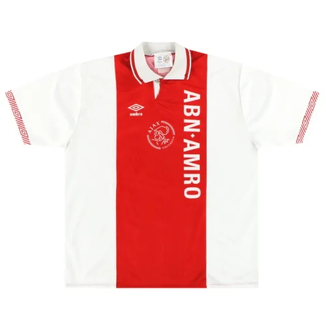 1991-93 Ajax Umbro Home Shirt XXL - Ajax / Very Good 