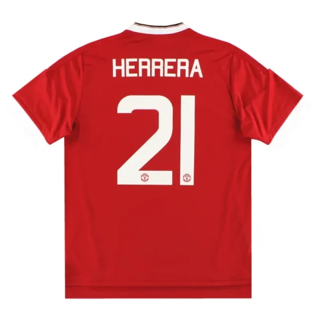 2015-16 Manchester United adidas Home Shirt Herrera #21 *w/tags* L - Manchester United / w/tags 