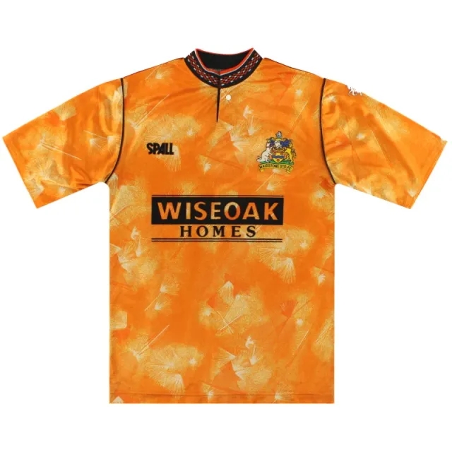 1989-90 Maidstone United Spall Home Shirt Y - Other Non League Clubs / Excellent 