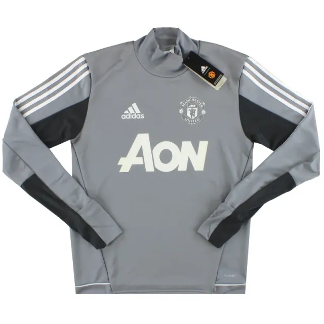 2017-18 Manchester United adidas Training Tech Sweatshirt *BNIB* S - Manchester United / BNIB 