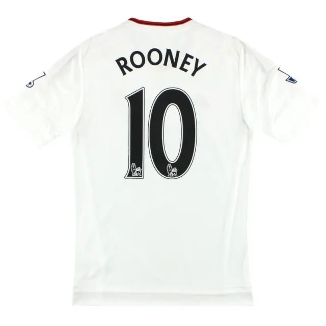 2015-16 Manchester United adidas Away Shirt Rooney #10 *As New* S - Manchester United / As New 