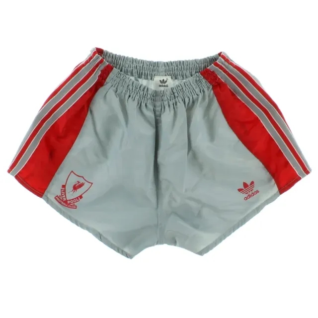 1989-91 Liverpool adidas Away Shorts S - Liverpool / Excellent 