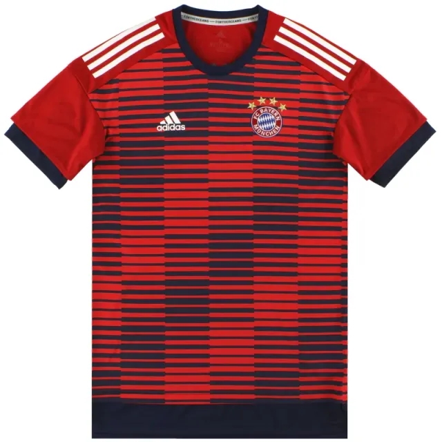2017-18 Bayern Munich adidas Pre Match Top S - Bayern Munich / Excellent 