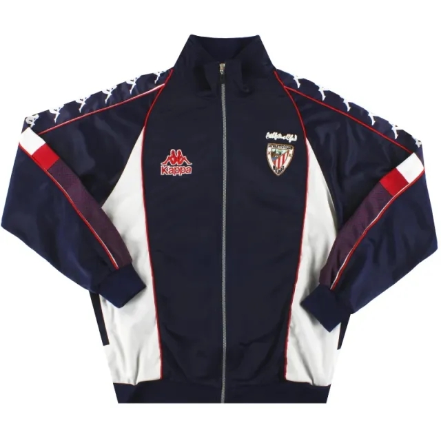 1998-99 Athletic Bilbao Kappa Track Jacket XL - Athletic Bilbao / Excellent 