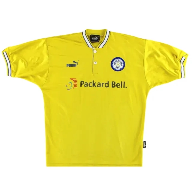 1996-99 Leeds Puma Away Shirt XL - Leeds / Excellent 