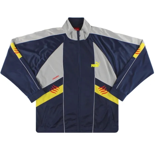 2005-07 Catalunya Puma Track Jacket S - Other European / Excellent 