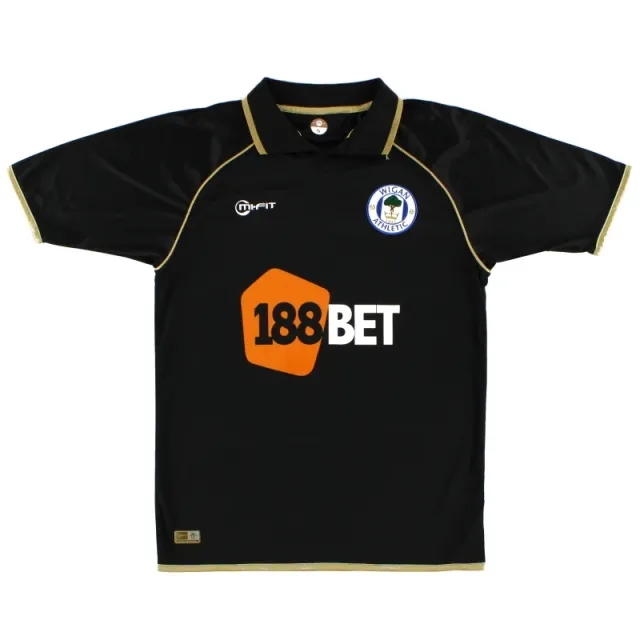 2010-11 Wigan Mi-Fit Away Shirt *Mint* XXL - Wigan / Mint 