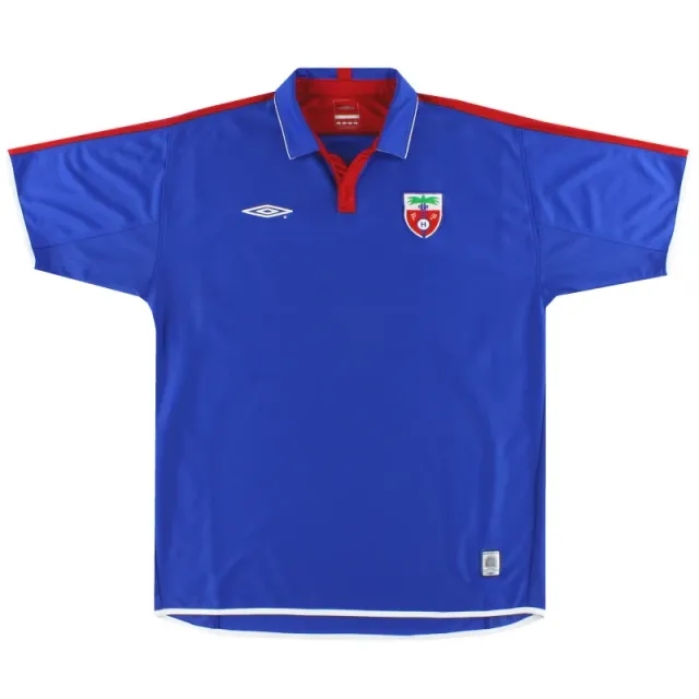 2004-05 Haiti Umbro Home Shirt XL - North and Central American / Caribbean Zone / Excellent 