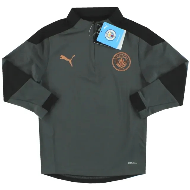 2020-21 Manchester City Puma 1/4 Zip Top *BNIB* XXS.Boys - Manchester City / BNIB 