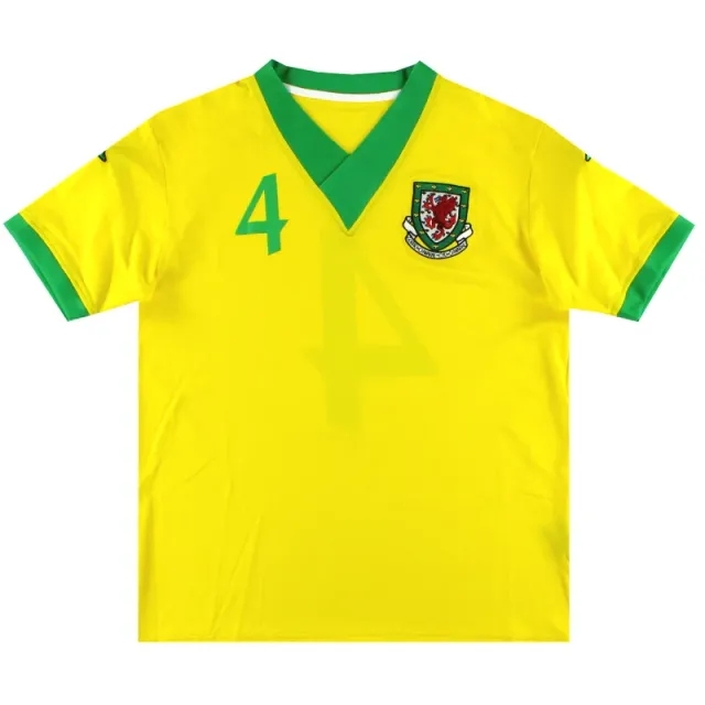 2006-08 Wales Kappa Player Issue Away Shirt #4 *As New* XXL - Wales / As New 