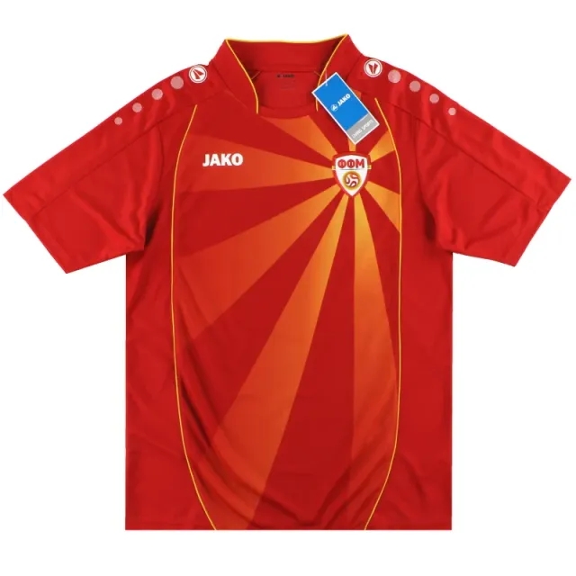2016-2022 North Macedonia Jako Home Shirt *w/tags* Y - Other European / w/tags 