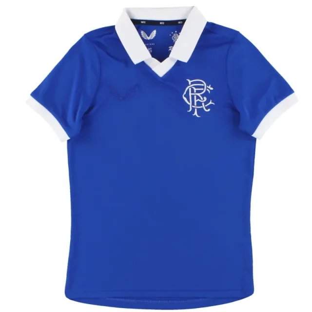 2020-21 Rangers Castore Retro Home Shirt *As New* M.Boys - Rangers / As New 