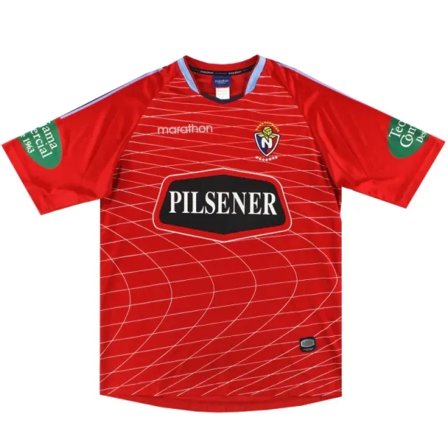 2004 El Nacional Home Shirt L - Central and South American Clubs / Excellent 